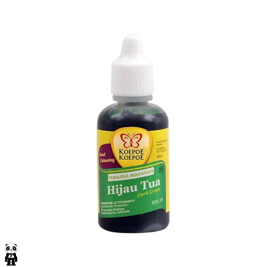 

Koepoe Koepoe Pewarna Makanan Hijau Tua 30ml