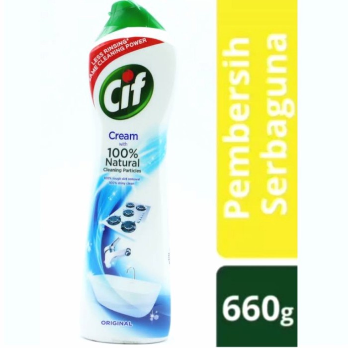 Diskon CIF Cream 660gr  CIF 660 gr  CIF Pembersih Serbaguna  CIF Original - Original Berkualitas