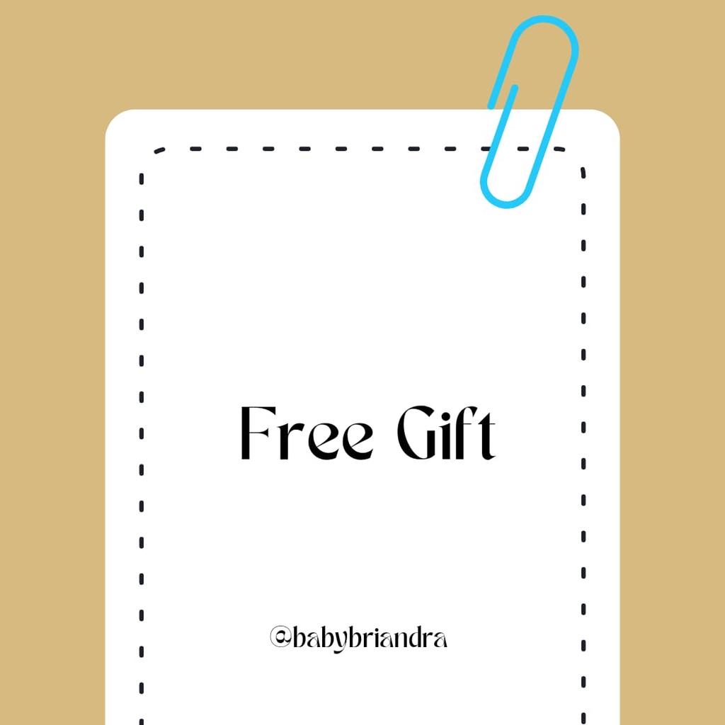 

FREE GIFT Min Order 500K