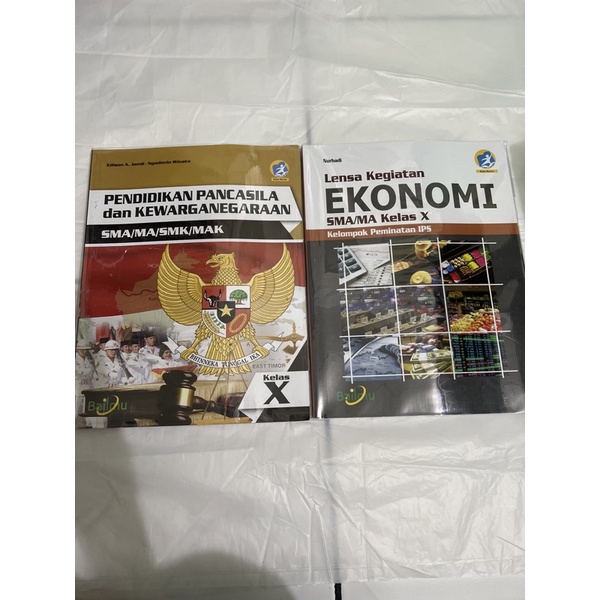 

NEW Buku PPKN Ekonomi kelompok Ips Kelas X/1 Bailmu