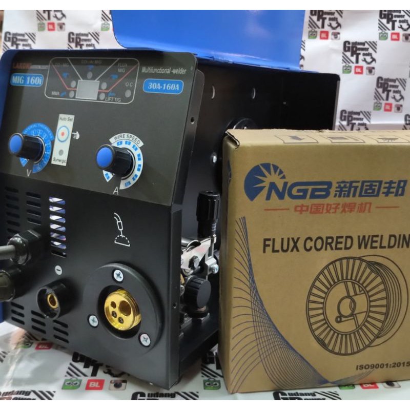 Mesin Las MIG LAKONI 160i  Travo Tanpa Gas Co2 LAKONI 160i