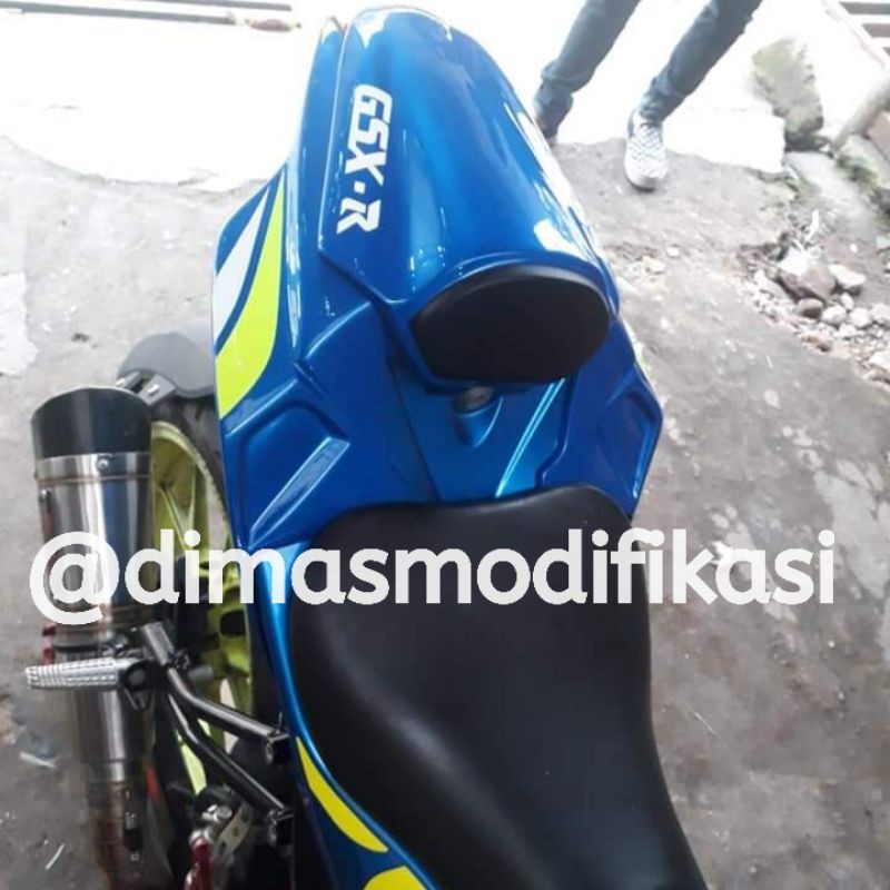 single seat gsx r150 model gp + cover body gsx r150 model v2 paket ganteng gsx r150