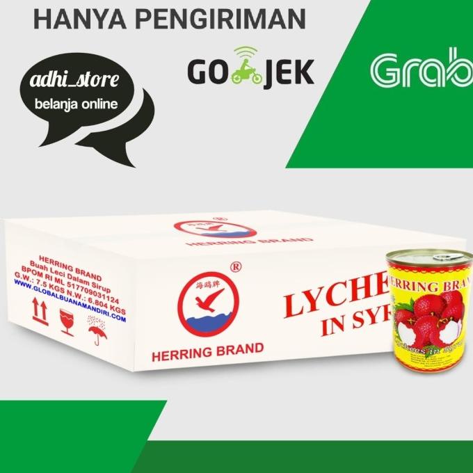 

Buah Kaleng leci / Lychee /Lychees in Syrup @1Ctn ---Termurah---