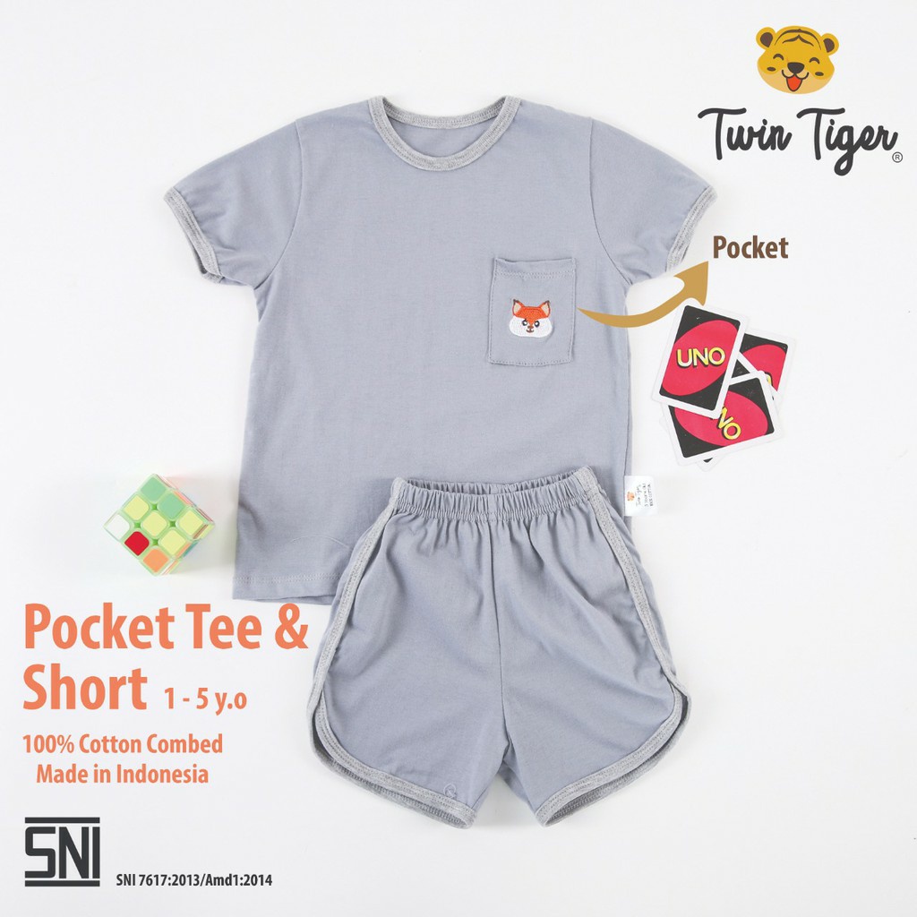 Twin Tiger Pocket Tee &amp; Short