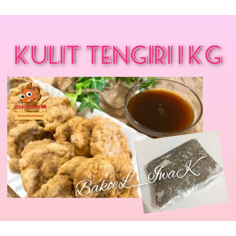 

Kulit Ikan Tengiri Giling 1 Kg FRESH