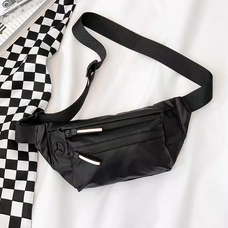 BEST SELLER  | TAS SELEMPANG PRIA | WAISTBAG PRIA