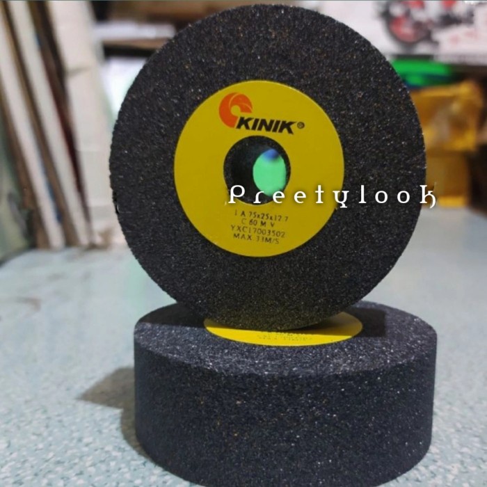 Terkini batu gerinda KINIK 3" Dressing Stone KINIK C 60 M V 75x25 x12.7 mm