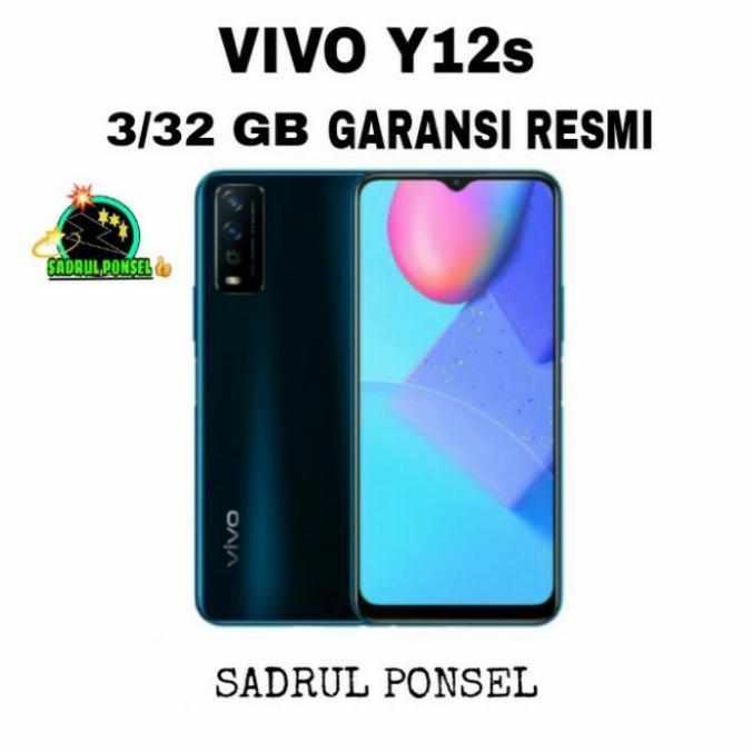 HP VIVO Y12s 3/32 GB - Y12 s RAM 3GB ROM 32GB GARANSI RESMI