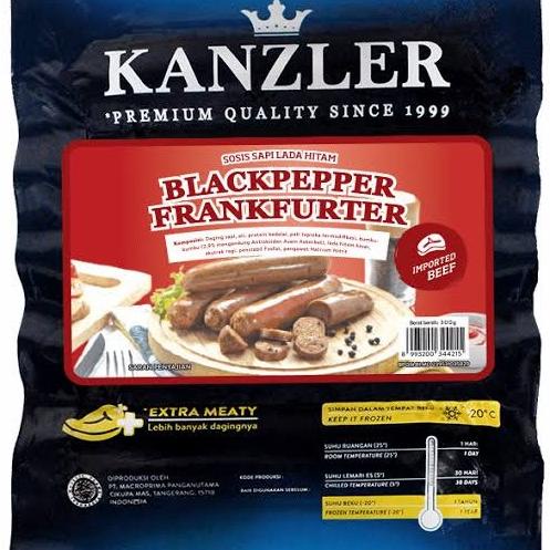 

windytriastuti13 kanzler sosis sapi lada hitam black pepper blackpepper frankfurter TERLARIS TERPERCAYA ORIGINAL