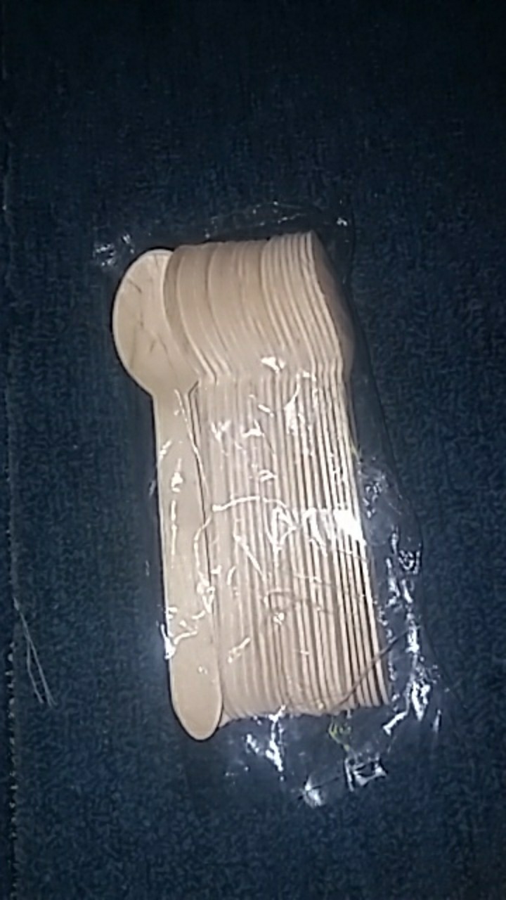 @25 Pcs Sendok Kayu Wooden Spoon