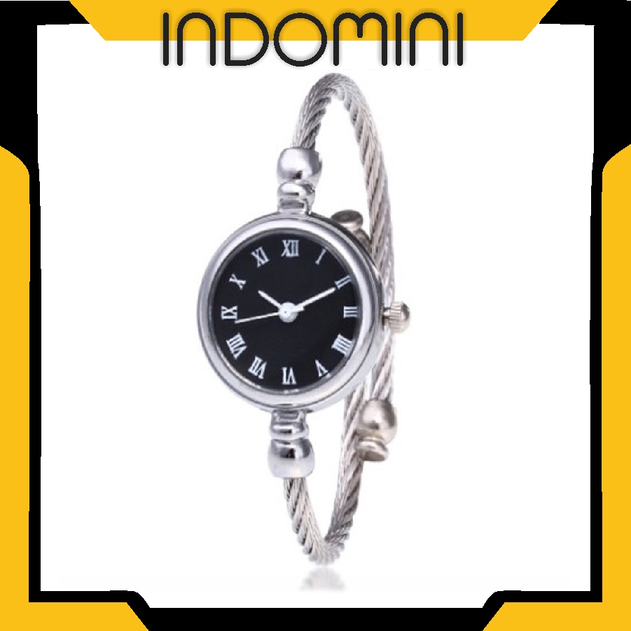 INDOMINI JT039 Jam Tangan WANITA RANTAI - Jam Tangan Simple Casual Women/ Small Watch And High Quality