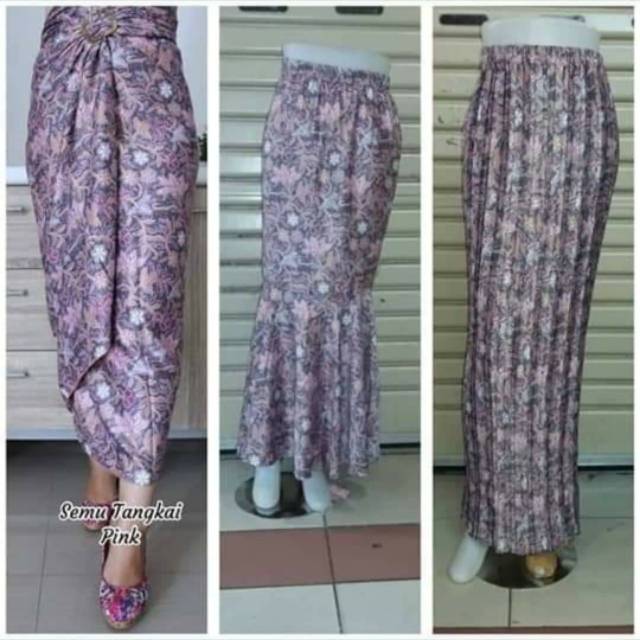  Batik  modern Rok  batik  bahan silk sutra  foil batik  