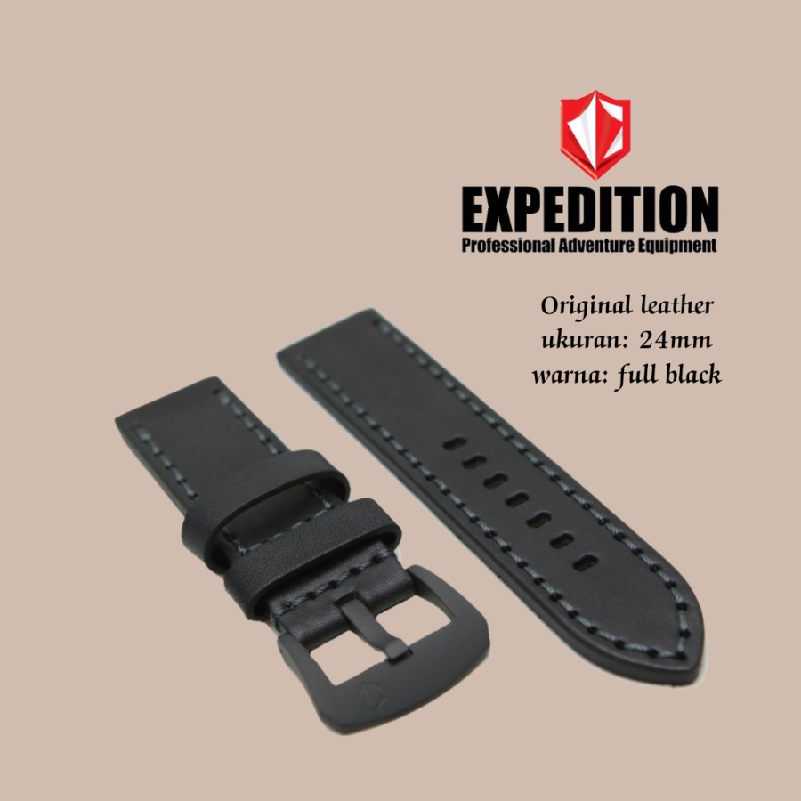 Tali Kulit Expedition/ Strap Jam Tangan Pria Expedition Original/ Kulit Jam Expedition Pria/ Leather