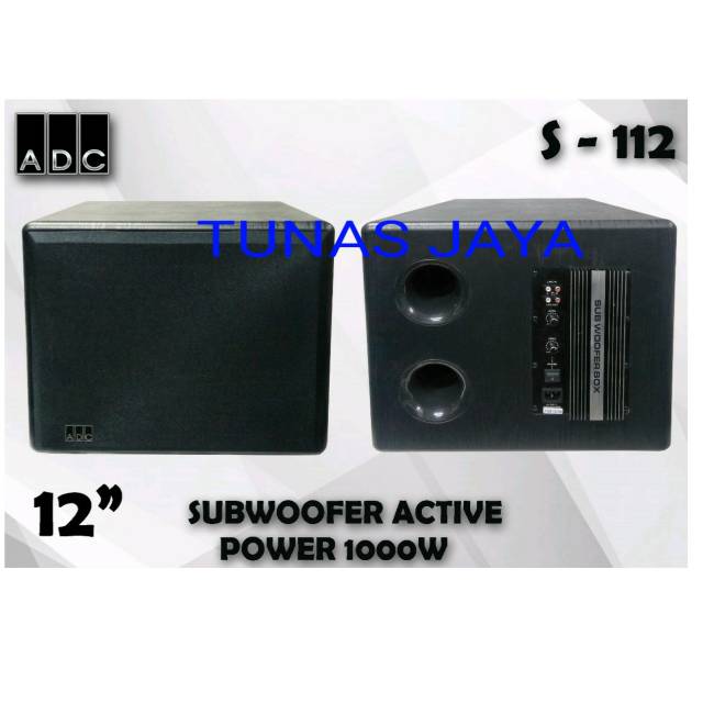 SPEAKER SUBWOOFER AKTIF ADC S -112 ADC S 112