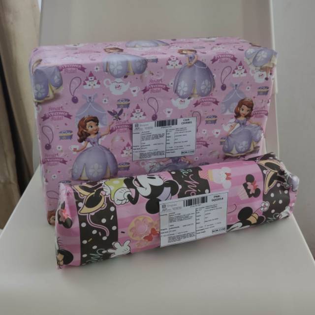 

Tambahan bungkus kado