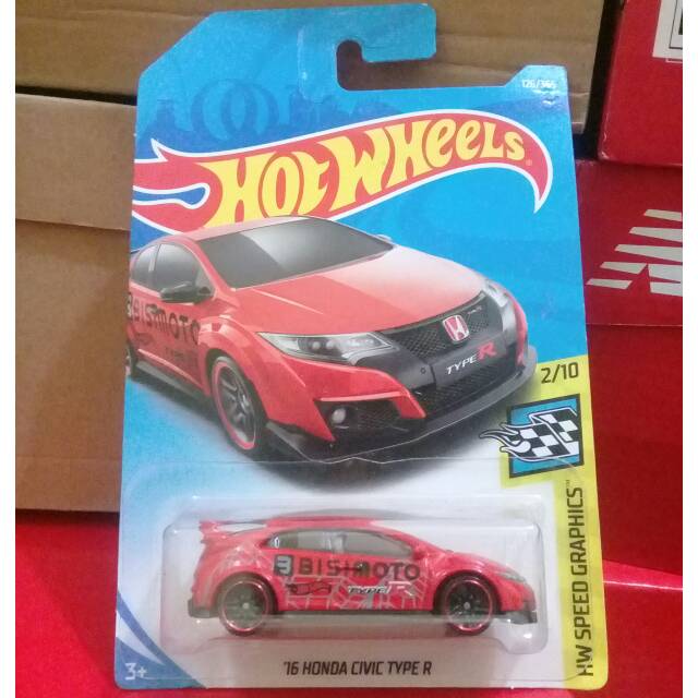 Hot Wheels 16 Honda Civic Type R