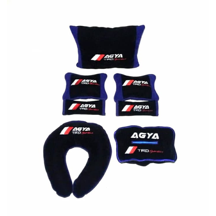Barang Berkualitas Agya TRD Sportivo Bantal aksesoris mobil Bordir wa
