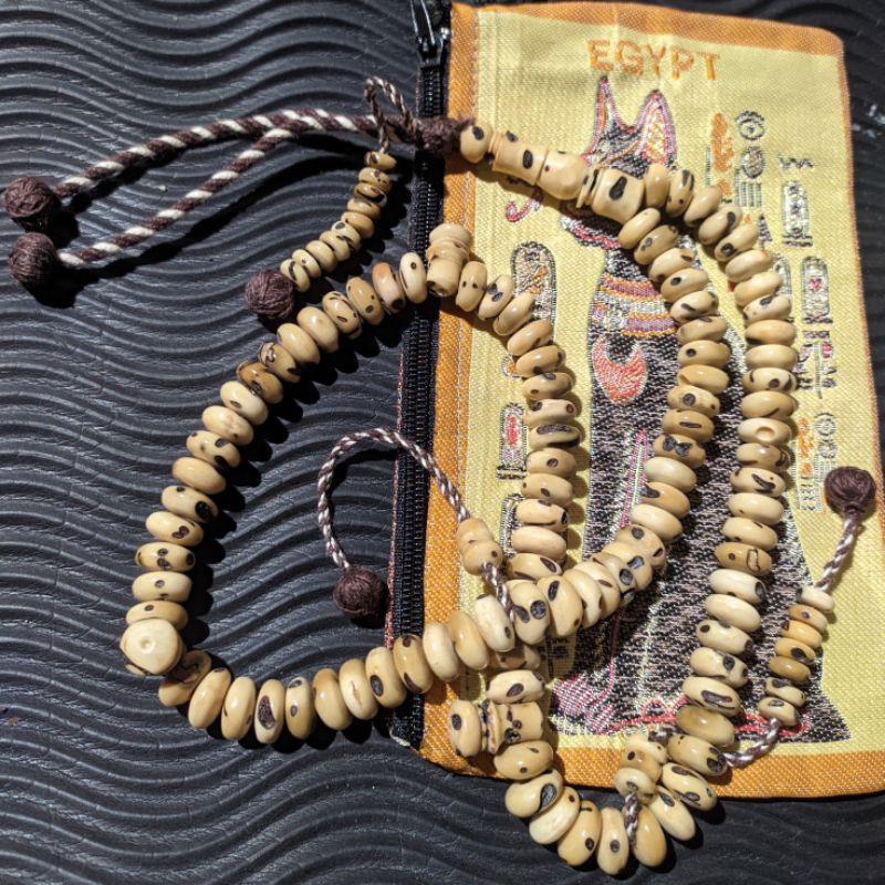 Tasbih Oud Sholib 10mm Pipih Original Impor Mesir