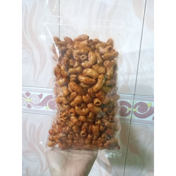 

Makroni bantat bumbu cikruh/snack kiloan