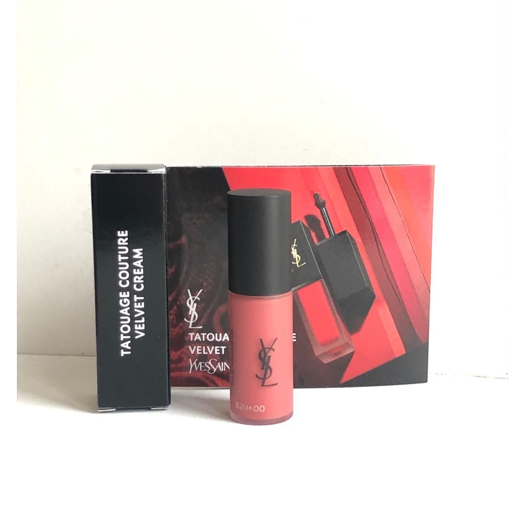 YSL Tatouage Couture Velvet Cream Nude Emblem