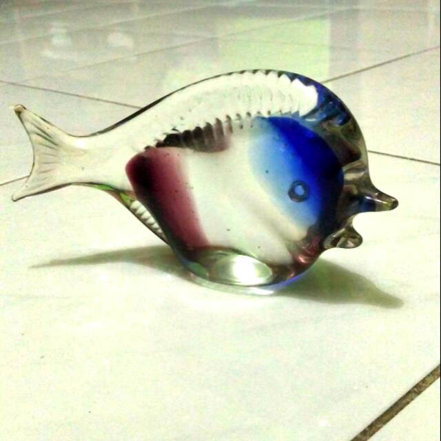 Pajangan Kristal Ikan