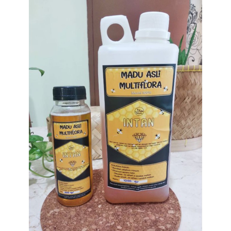 

Baru MADU ASLI MULTIFLORA 1kg 100% murni tanpa campuran