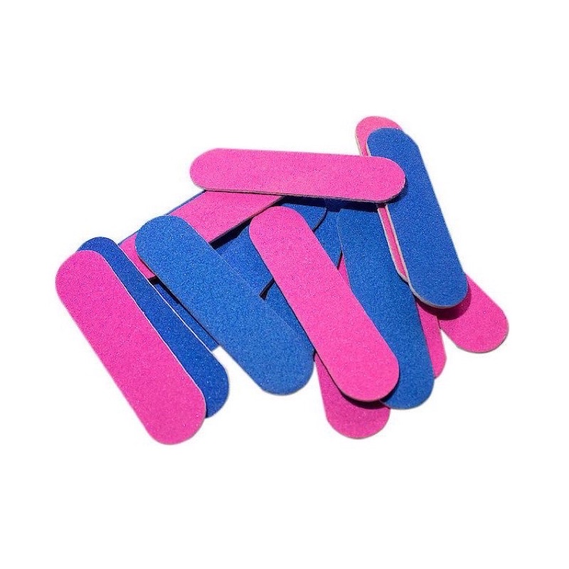 kikir kuku / buffer kuku Mini Nail Files Nail Disposable Cuticle Remover Buffers Nail Art Tools