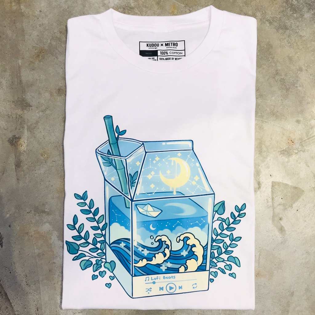 Tshirt Milk Box Moonlight Premium Unisex