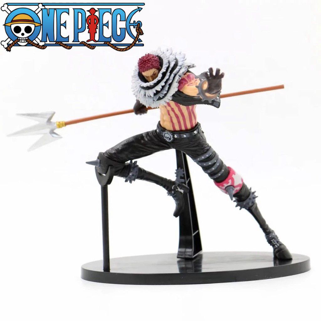 Figure Katakuri One piece, ACTION FIGURE ONE PIECE CHARLOTTE KATAKURI 20TH, Banpresto Katakuri, acti