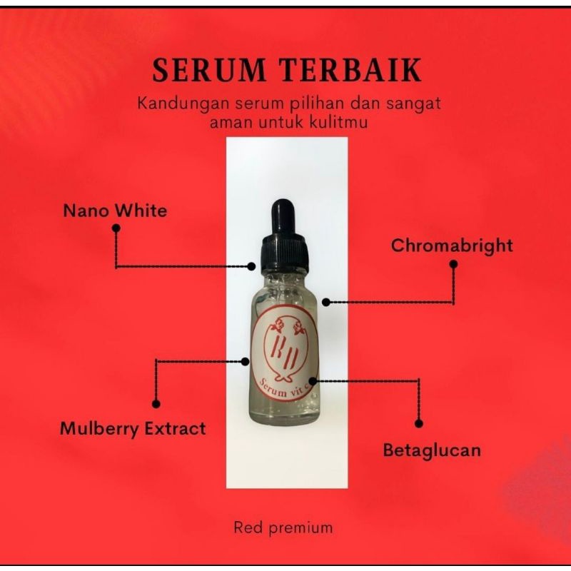 Serum RD Red Premium / Serum Vit C RD Arni