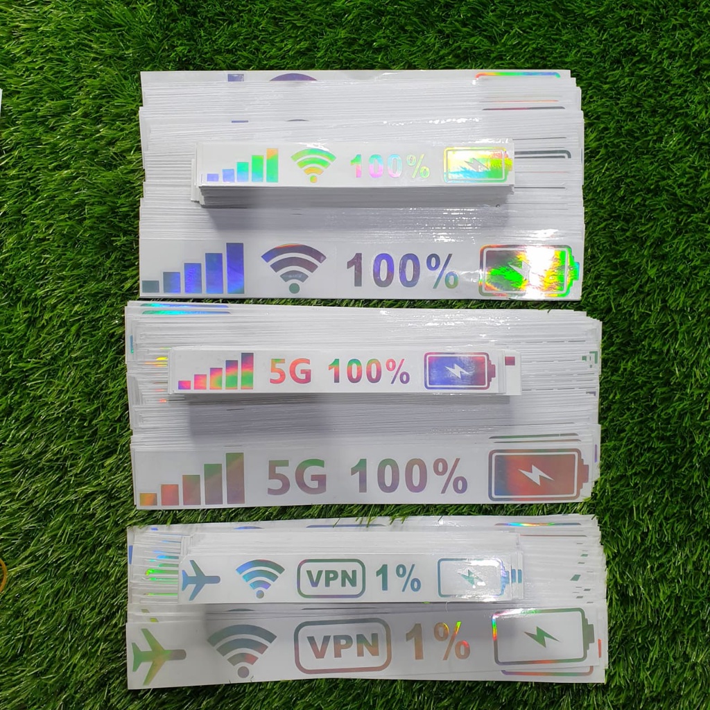 Sticker Cutting Sinyal Hp Motor / Mobil Cutting Sticker Motor Hologram