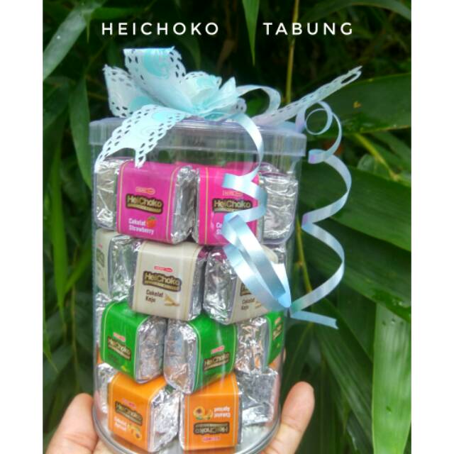 

HeiChoko cokelat kubus dalam kemasan tabung