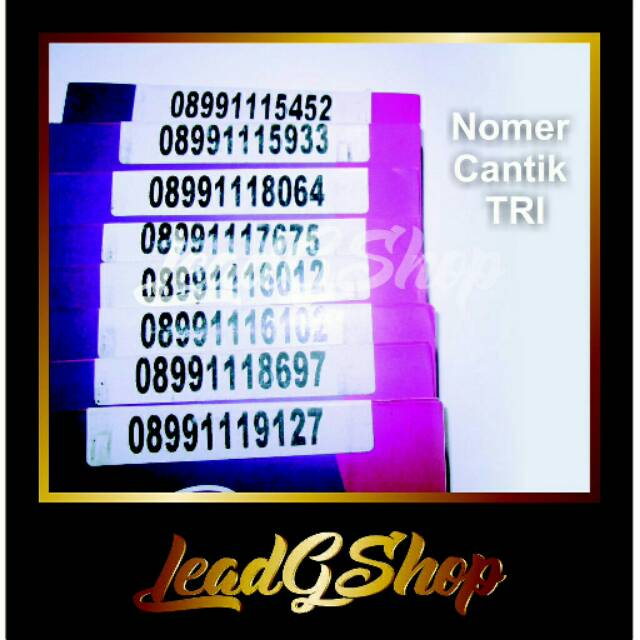 Nomer Cantik Tri 11 angka