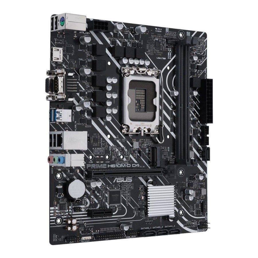 ASUS PRIME H610M-D D4-CSM | Intel H610 LGA 1700 DDR4 Micro ATX