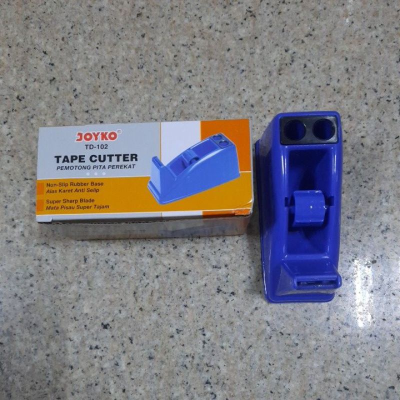 

Tape Cutter 1/2" Kecil Joyko TD-102 / Tape Dispenser Isolasi Kecil