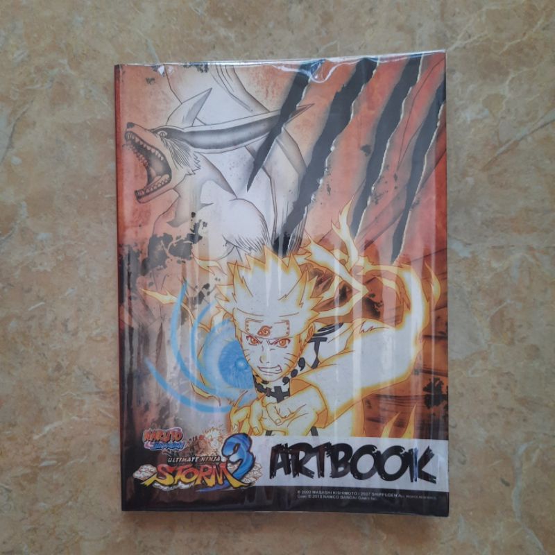 Komik Buku Import Artbook Naruto Shippuden Ultimate Ninja Storm 3 Namco Bandai