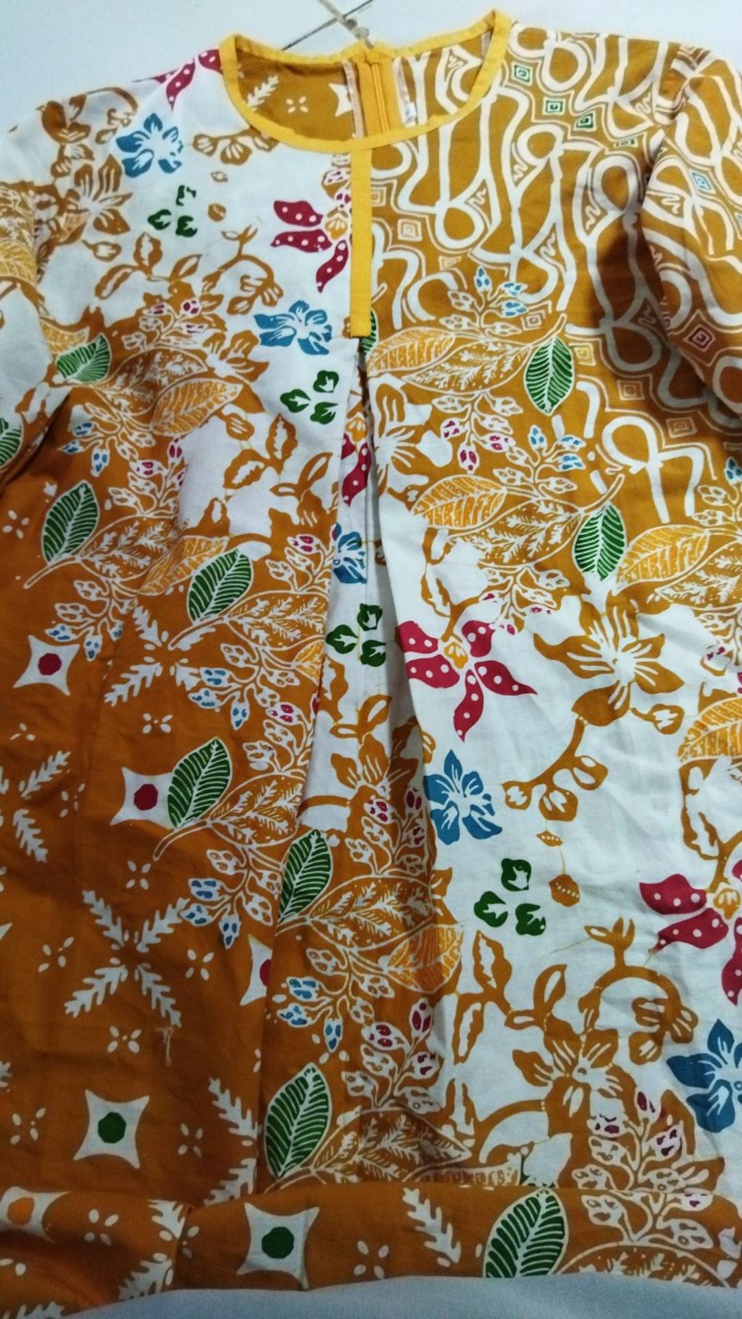 Rahajeng Tunik Batik Cap Colet Premium | Dress Batik Cap Asli