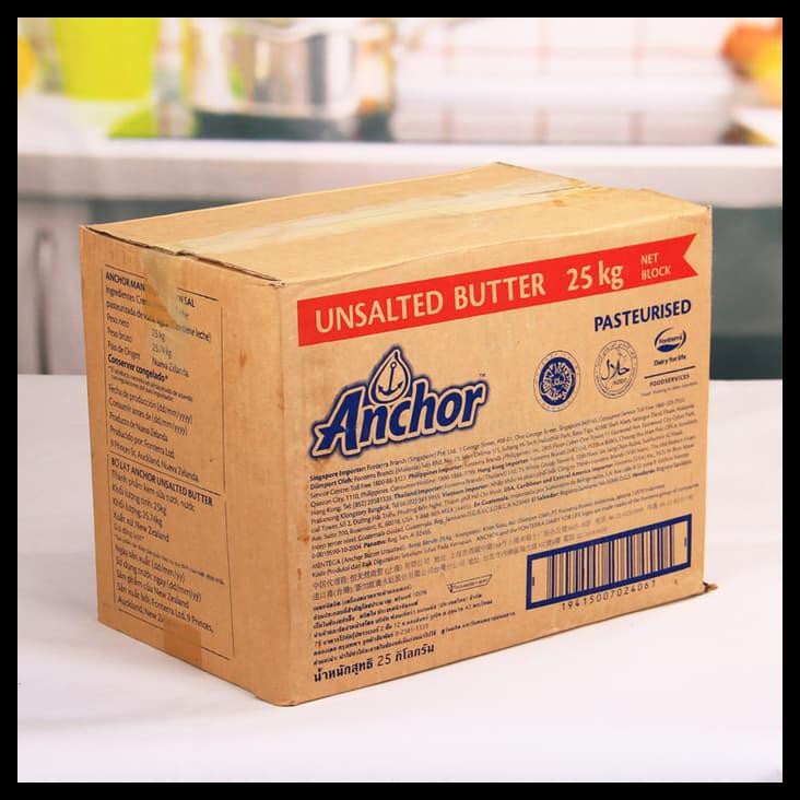 

HOT SALE Anchor Unsalted Butter 500gr terjamin