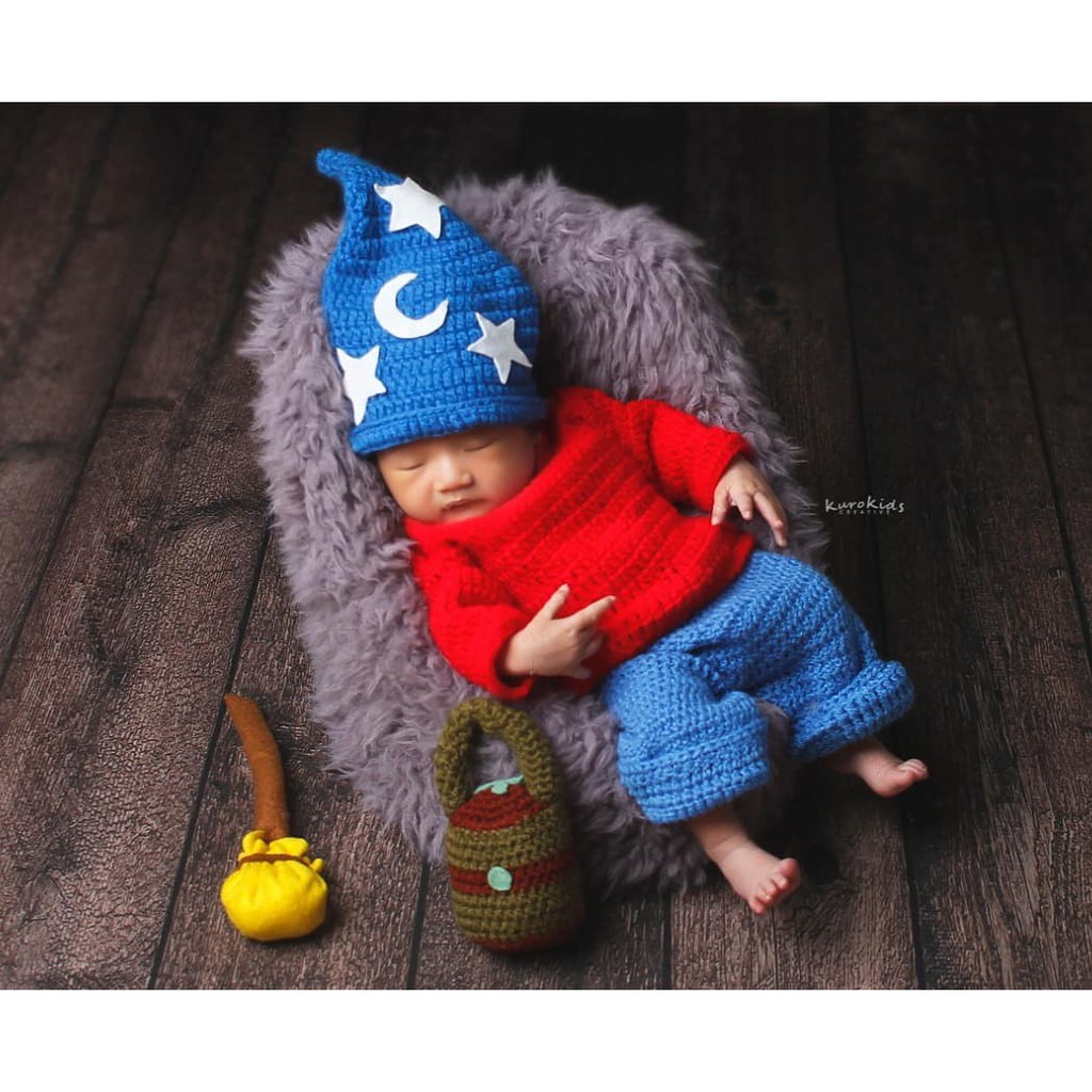 BAJU RAJUT BAYI / COSTUM / PROPERTI FOTOGRAFI / BABY PHOTOSHOOT PENYIHIR