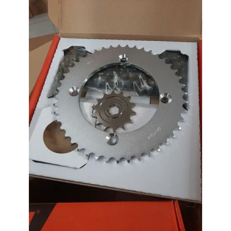 GER GEAR GIR SET KAWASAKI KLX150 S MEREK DAYTONA ORI BARU TERLARIS