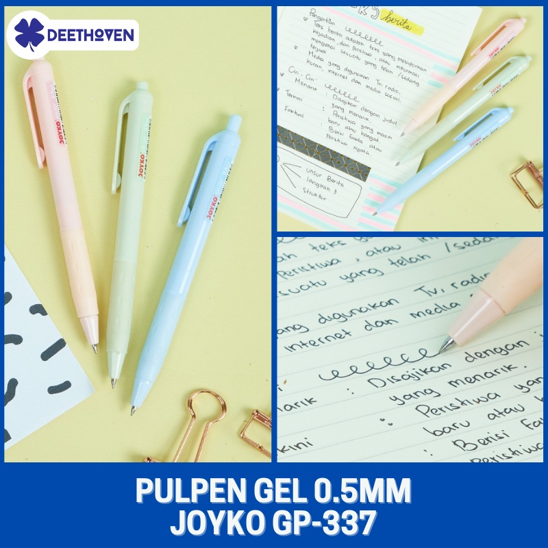 

Pulpen Gel Joyko GP-337 0.5mm