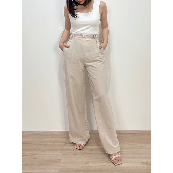 Ara Pants / Celana Linen / Celana Panjang Linen / Kulot Linen / Celana Kulot Linen / Linen Pants