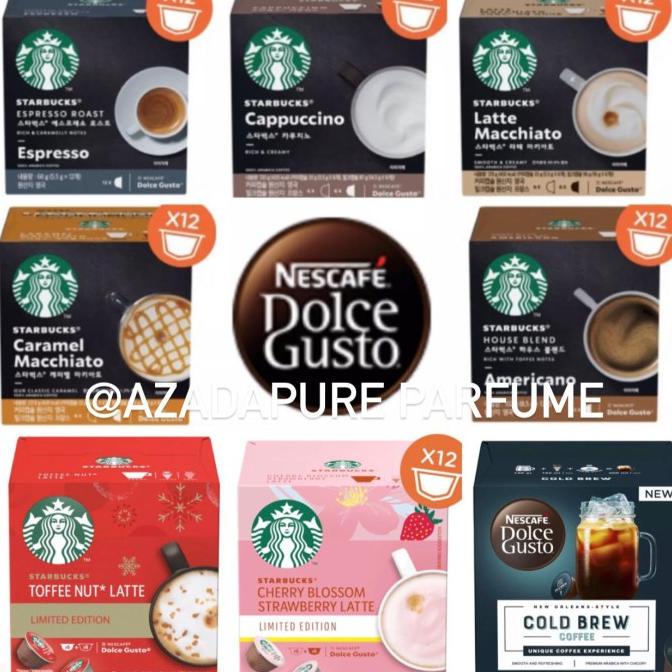 

Nescafe Dolce Gusto NDG Starbucks Coffee Capsule - Import