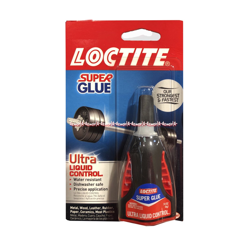 Loctite Super Glue Ultra Liquid Control 4gr Lem Serbaguna Perekat Multifungsi Lem Super Serbaguna Lem Kulit Porselen Keramik Kayu Karet Logam Kertas Plastik Glue Multifungsi Loctit Red Merah