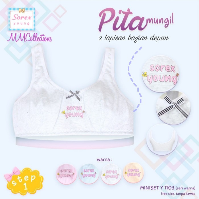 Miniset Step1 Anak Remaja Perempuan Sorex Y 1103 Extra Size Nyaman