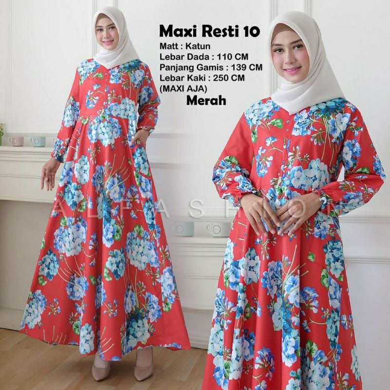 gamis resti fit to xl