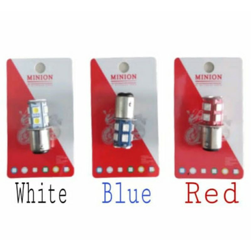 Dop Stop Warna Biru / Merah / Putih Lampu BELAKANG FLASH DOPSTOP Variasi Universal Motor Kedip Kelap