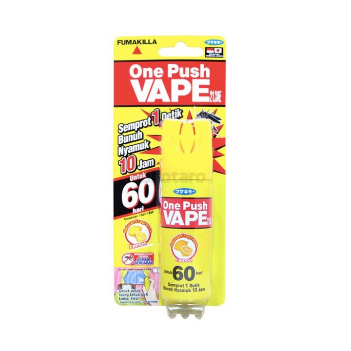 VAPE ONE PUSH LEMON 60 HARI