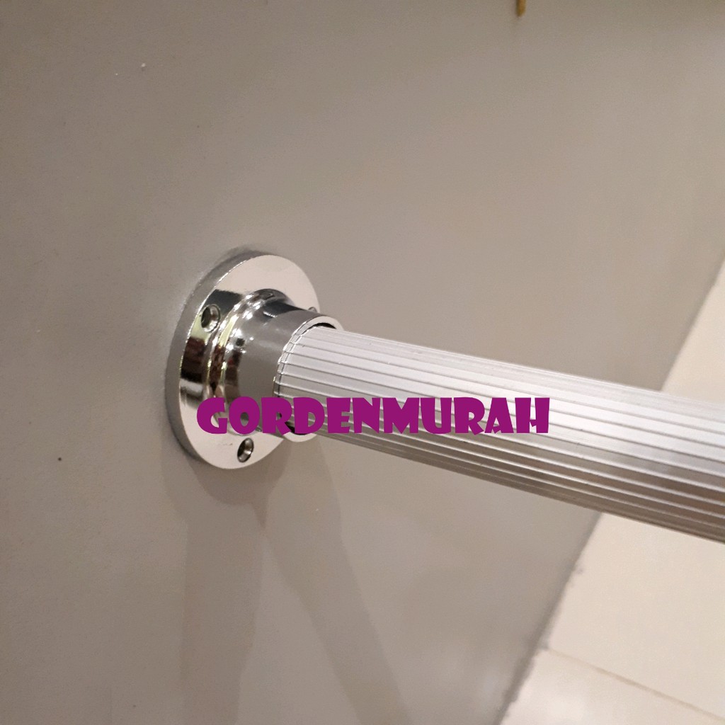 Bracket / Dudukan / Kaki Pinggir Batang Gorden / GORDEN / BRACKET GORDEN / DUDUKAN TEMBOK