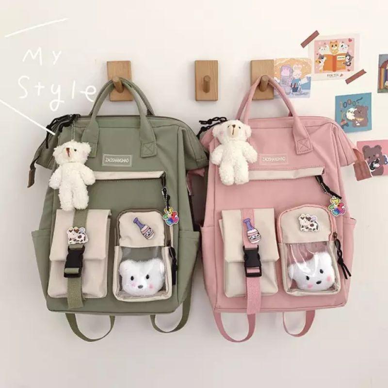 TAS IMPORT KOREA MODEL TERBARU/TAS IMPORT ASLI/TAS ORIGINAL IMPORT/TAS CEWEK IMPORT/TAS RANSEL CEWEK